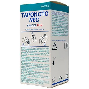 Tampão de limpeza de ouvido Neo Sol 25 ml