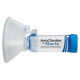 Câmara de inalação Aerochamber Plus Flowvu Adu