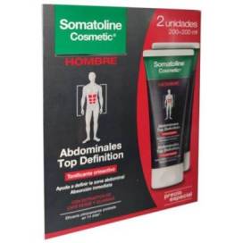 Somatoline Hombre Top Definition Tratamiento Abdomen 2x200 ml Promo