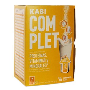 Kabi Complet Vanilla Jar 62 gr X 7 Sob