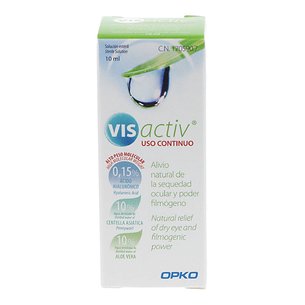 Colírio de uso contínuo estéril Vis Activ Hu