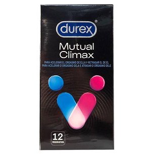 Durex Mutual Climax Preservativos 12 Unidades