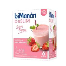 Bimanan Beslim Strawberry Skakes 6 Sachets