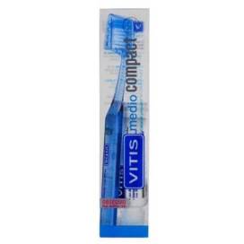 Vitis Compact Medium Toothbrush + Whitening Paste 15 Ml