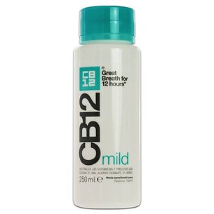 Enxaguante bucal Cb12 de menta suave 250ml