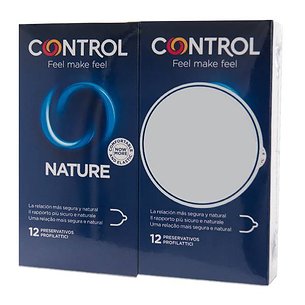 Control Nature Preservativos 2x12 Unidades Promo