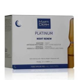 Martiderm Platinum Night Renew 10 Ampolas