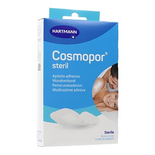 Cosmopor Steril Adhesive Dressing 10 x 6 cm 5 Units