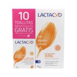 Lactacyd Intimo Gel Suave Pack 400 Ml + 10 Toalinhas