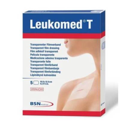 Leukomed T Adhesive Sterile Dressing 7,2cm X 5cm 5 Units