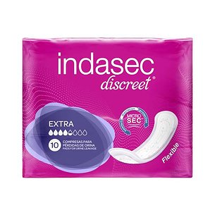 Indasec Discreto Extra 10 Unidades