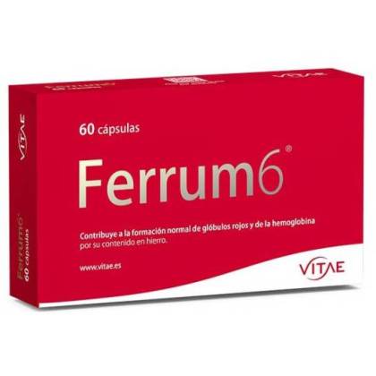 Ferrum6 60 Cápsulas Vitae