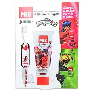 Phb Cepillo Plus Junior Pasta Fresa Lady Bug Pro