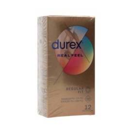 Durex Preservativos Real Feel Sem Látex 12 Unidades