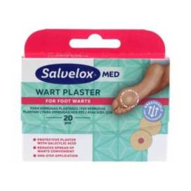 Salvelox Med Plaster For Foot Warts 20 Units