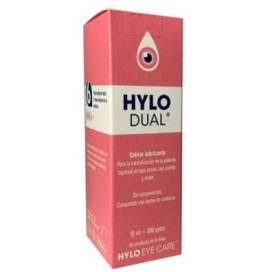 Hylo-dual Lubricant Eye Drops 10 Ml