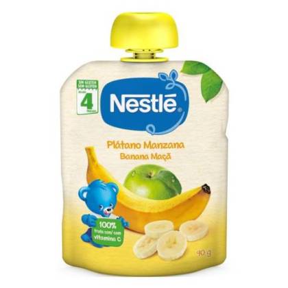 Nestle Naturnes Banana Maçã 90 G