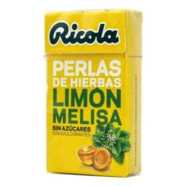 Ricola Pérolas Limão Melissa Sem Açúcar 25 G