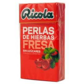 Ricola Pérolas Morango-menta Sem Açúcar 25 G