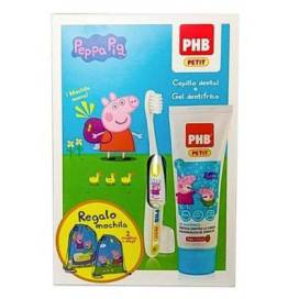 Phb Petit Peppa Pig Gel + Escova + Presente Promo