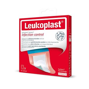 Leukomed Sorbact 8cm X 10cm 3 Units