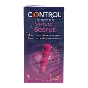 Control Velvet Secret Mini Estimulador 1 Unidade