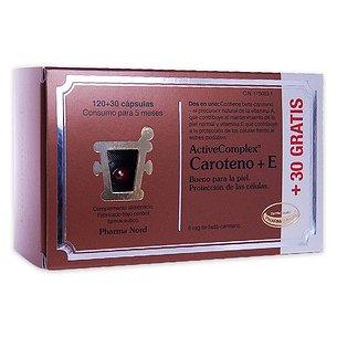 Activecomplex Caroteno Vitamina E 120+30 Caps Promo
