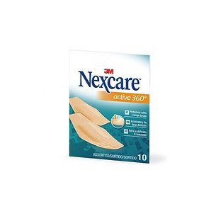 Nexcare Active 360 Tiras sortidas 10 unidades