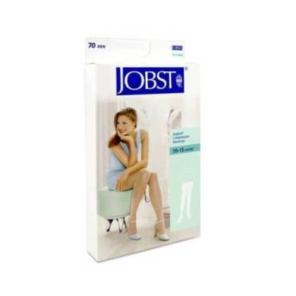 Long Stocking With Lace Light Compression Jobst 70 Natural Size 2
