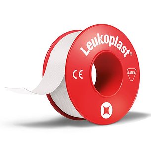Fita Adesiva Branca Leukoplast 5m x 2,5cm