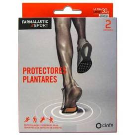 Farmalastic Sport Foot Sole Protector Size S 2 Units