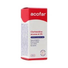 Acofar Clorhexidina Aquosa 2 % Spray 25 ml