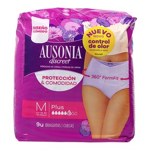 Ausonia Discreet Pants Plus Tm 9 Einheiten