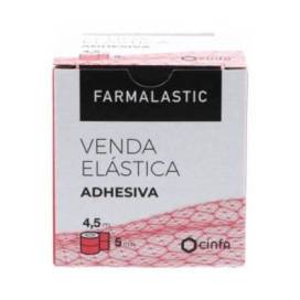 Farmalastic Venda Elastica Adhesiva 4,5x5 Cm