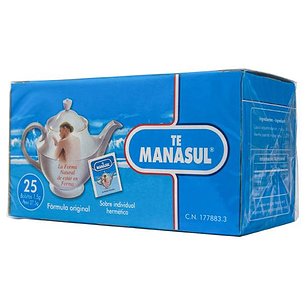 Manasul Teeaufguss 25 Teebeutel