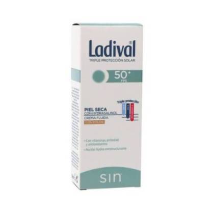 Ladival Fluid Cream With Color For Dry Skin Spf50 50 Ml