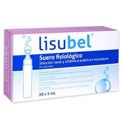 Lisubel Physiological Saline Solution 30 X 5 Ml