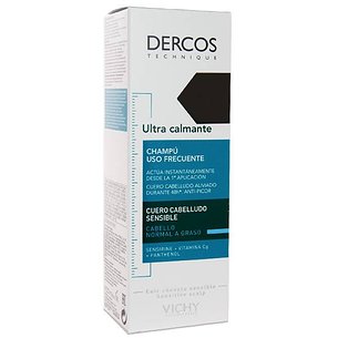 Shampoo Vichy Dercos Ultra Calmante para Cabelos Oleosos