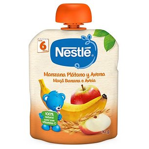 Nestle Manzana Platano Avena 90 g