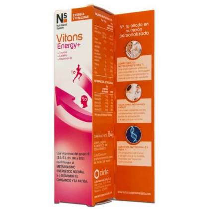 Ns Vitans Energy+ 20 Comprimidos Efervescentes