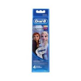 Oral B Sobressalente Escova Frozen 4 Unidades