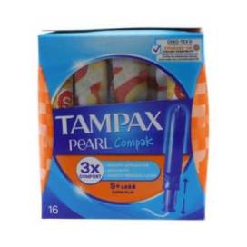 Tampones Tampax Compak Pearl Super Plus 16 Einheiten