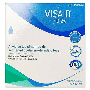 Visaid 0,2% Sequedad 30 Monodosis 0,4 ml