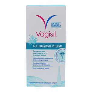 Vagisil Gel Hidratante Interno 6 Uds X 5 g