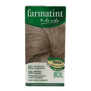 Farmatint 8c Rubio Claro Ceniza 135 ml