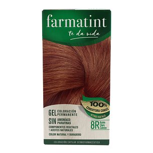 Farmatint 8r Loiro Acobreado Claro 135 ml