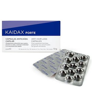 Kaidax Forte Anti-Queda de Cabelo 60 Cápsulas