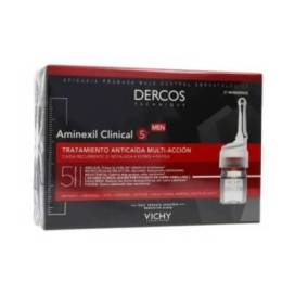 Dercos Aminexil Clinical 5 Hombre 21 Ampollas