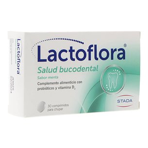 Lactoflora Oral Mint 30 Comprimidos Para 