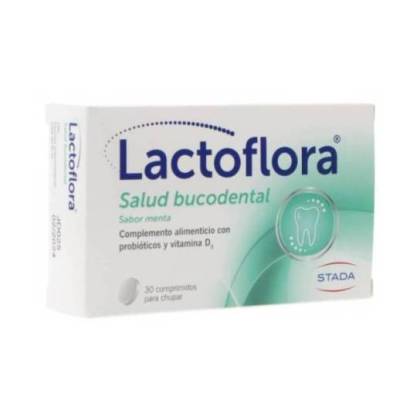 Lactoflora Salud Bucodental 30 Comprimidos Sabor Menta